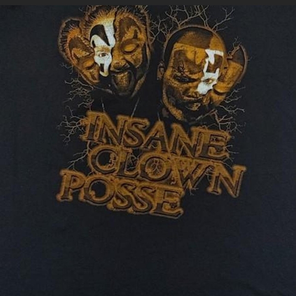 Vtg 2008 ICP Insane Clown Posse Hallowicked T-Shirt Jerzees Black 3XL Rare - Picture 6 of 6